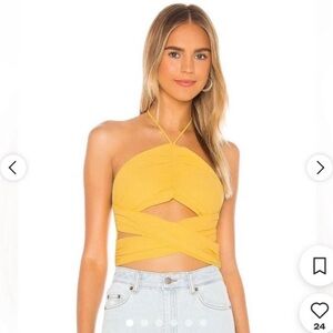 Revolve Superdown Harlie Halter Top